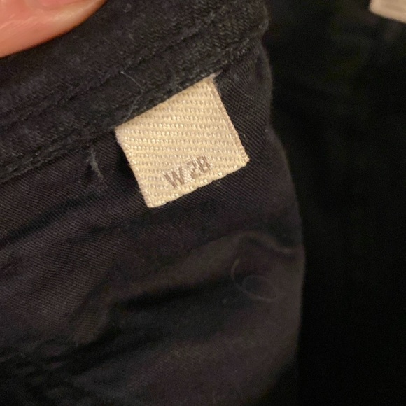 Burberry Brit Black Denim Jeans size 28 - Picture 4 of 5